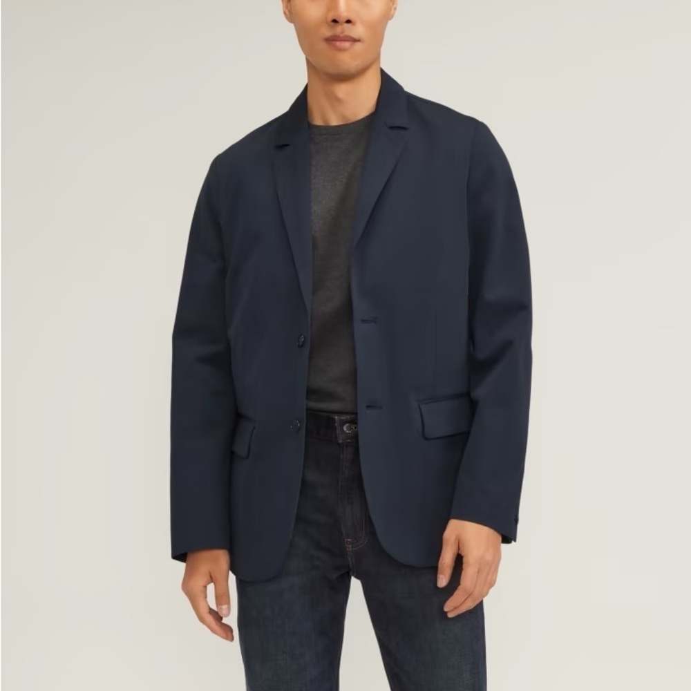 Everlane Navy Wool Blazer NWT size 40